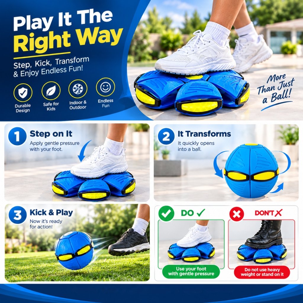 Play It The Right Way Guide - Step on It, Transforms, Kick & Play